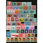 ГДР.ПОЛНЫЙ ЧИСТЫЙ  ГОДОВОЙ НАБОР (1959) БЕЗ НАКЛЕЕК и следов от них,с родным клеем !Дополнен гашеными позициями.Только полные серии!