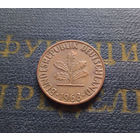 1 пфенниг 1968 (D) Германия ФРГ #01