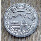 Франция 1 туристический нотгельд-евро для входа в замок 2007 года. Предложи свою цену или обмен!