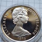 50 центов Острова Кука 1976 года. 250 лет со дня рождения Джеймса Кука. Пруф.