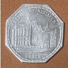 Германия Нюрнберг нотгельд 20 пфеннигов 1919 .Берольц Хеймерианум. трамвайный жетон