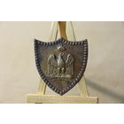 Киверная бляха армии НАПОЛЕОНА, линейный полк. ВОЙНА 1812 год. Распродажа коллекции вещей. С РУБЛЯ! АУКЦИОН!