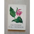 Растения под охраной. худ. Шипиленко.  Набор. Комплект. 1981 г. 32 шт.