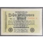 Банкнота 10 миллионов марок 1923 год. Веймарская республика.