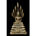 Статуэтка миниатюра Будда в Тайском стиле Бронза
