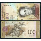 Венесуэла 100 боливара 2015 год, UNC