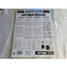 Leuchtturm C3 Optima Листы для банкнот на 3 ячейки! Целая пачка 10 шт! Германия, Лёйхтурм, Leuchtturm! ВОЗМОЖЕН ОБМЕН!