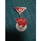 Нагрудный знак.  Ветеран труда СМУ - 3, СПМ