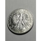 5 злотых 1933г UNC