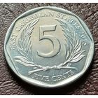 Восточные Карибы 5 центов, 2015    ( 2-9-7 )