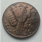 Италия 10 чентезимо, 1943  7-13-16