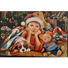 С Новым годом! Худ.Н.Стрелкина. Россия. 2018 г.