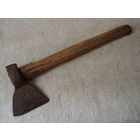 Миниатюрный старинный кованный топор.(2).