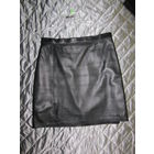 Юбка кожаная, р.42