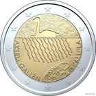 2 евро 2015 Финляндия Калелла UNC из ролла