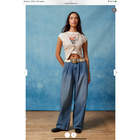 BDG джинсы Grandpa Baggy Trouser Jean, размер 29