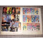 Наклейки 90-х Лот 3