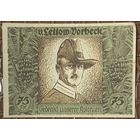 Нодгельд 75 пфеннигов 1921 год. Гамбург, Берлин, Бремен. Веймарская республика