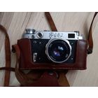 Фотоаппарат ФЭД-2.Объектив И-26м.Кожаный кофр