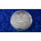 Зубры . 20 рублей . Серебро , проба 999 . 2012 год .  Оксидирование . Тираж 99 шт.