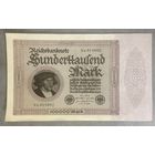 Банкнота 100000 марок 1923 год. Веймарская республика