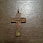 Нательный крестик старинный