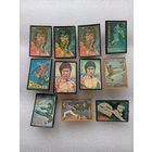 Герои кинофильмов. Сталлоне. Брюс Ли и др. Пластиковые значки. Цена указывается за один значок. #-V-01