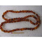 Бусы янтарные. L=62 см *