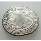 Орт 1624, Пруссия, Георг Вильгельм. Портрет в меховой мантии, BRAND и знак монетного двора в конце легенды на Ав., R1