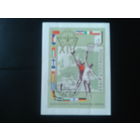 1965 Баскетбол Блок Михель-3,50 евро гаш