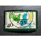 Марка Германия 1975 год 100 лет со дня смерти Эдуарда Мёрике