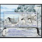 Французские территории в Антарктиде 2012. Пингвины. 1 блок (790)