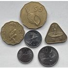 Острова Кука 10, 20, 50 центов 1, 2, 5 доллар 2003 - 2015 г. Набор 6 шт.