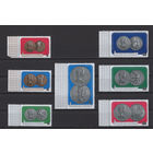 Острова Кука /Cook Islands 1973** Памятные монеты Серебряная годовщина свадьбы Королева Елизавета II  Mi#344-350