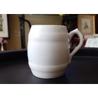 Антикварная чашечка кружка бочонок фарфор нач. XX в.