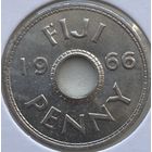 Фиджи 1 пенни 1966 г. В холдере