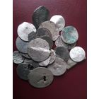 Монетный лом серебро. 52.6 гр.