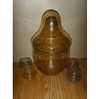 Штоф СССР . Матрешка . Стекло . Редкий