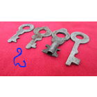 Ключи старинные ,с фигурным рисунком, Цена за все ,очищены .