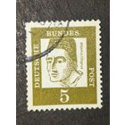 Германия 1961. Известные немцы. Альберт Великий (около 1193-1280), епископ и ученый