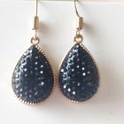 Серьги винтажные. 3,5х1,8 см.