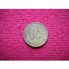 ФРГ 10 пфеннигов 1969 г. G