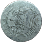 Редкий талер - Барашка. 1623 год. Шаффхаузен. Без МЦ