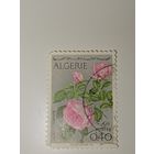 Алжир  марка 1973 год цветы