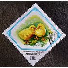 Марка Монголия 1982 год Фауна