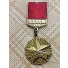 Нагрудный знак. Молодой гвардеец пятилетки. ВЛКСМ.