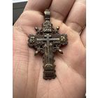 Крестик нательный старинный "Штурвал"
