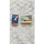 Значки космос, Восход 2, 2 шт