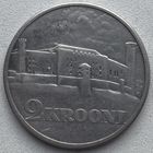 Эстония 2 кроны 1930 г. Замок Тоомпеа в Таллине