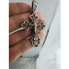Крест серебро красивый!! 925 проба